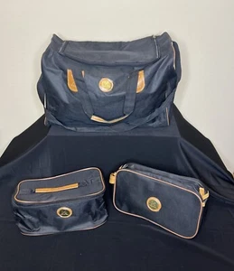 Calvin Hill Falttaschen schwarz Beuteltasche/Handtasche - 1 Reisetasche 2 Kulturbeutel - Bild 1 von 7