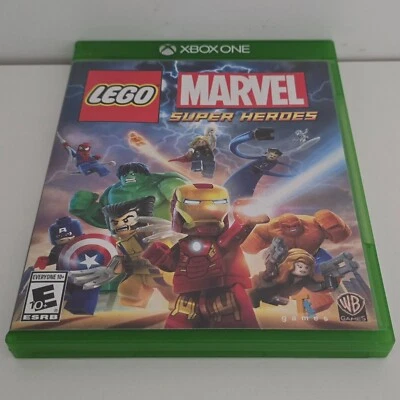 Lego: Marvel Super Heroes (Microsoft Xbox One, 2013) CIB Complete with Manual - Image 1 of 4