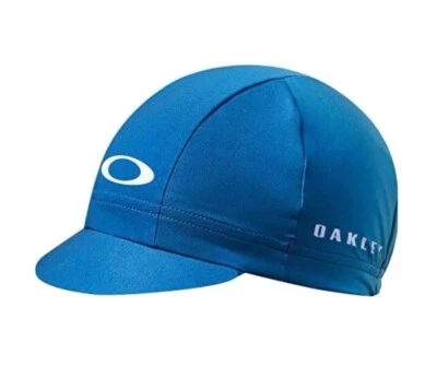 Gorra de ciclismo Oakley para hombre FlexFit, azul bálsamo, grande/XL Foto 1 de 4