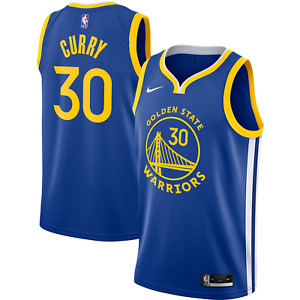 Golden State Warriors Jersey (Size M) Men's Nike NBA Icon Top - Curry 30 - New