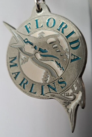 MLB Vintage Florida Marlins Keychain Cover