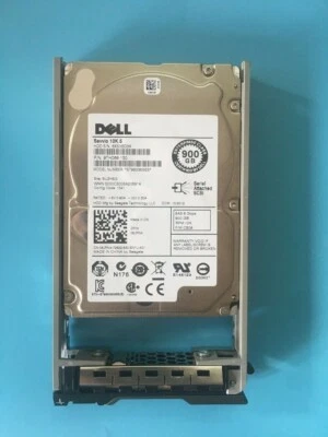 Dell 8JRN4 ST9900805SS 08JRN4 900GB 10K SAS 2.5″ SAS HDD Hard Drive With Tray - Image 1 of 4