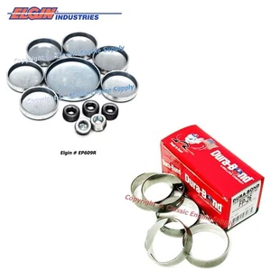 High Performance Cam Bearings & Steel Freeze Plug Set Fits Ford 351C 351M 400 - Picture 1 of 4