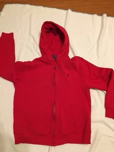 Ralph Lauren Polo Youth Zip up Hoodie Sz 18/20 - Picture 1 of 3