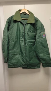 ORIGINAL POLIZEI HESSEN PARKA DEUTSCHLAND GRÜN WINTER FUTTER OUTDOOR JACKE - Bild 1 von 4