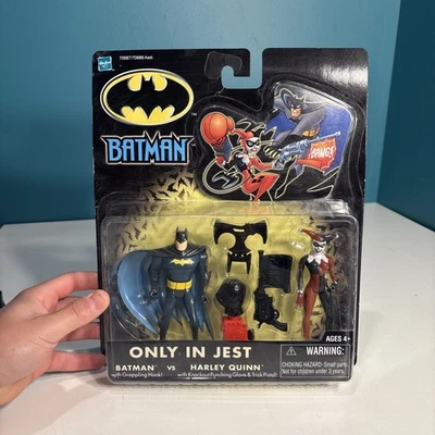 Figuras de acción Hasbro Only in Jest Batman vs Harley Quinn 2002 nuevas Foto 1 de 2