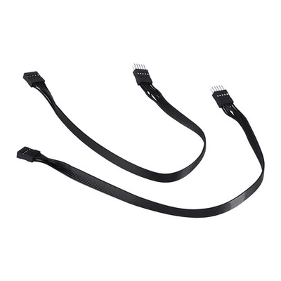 2 StüCk Motherboard  Audio 9Pin Stecker auf Buchse VerläNgerung Kabel für P6754 - Bild 1 von 4