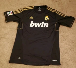 Real Madrid bwin Blue Adidas Jersey Size L - Picture 1 of 5