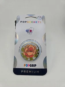 PopSockets Phone Grip Blooming Peony Premium PopGrip & Stand w/ Swappable Top - Zdjęcie 1 z 5