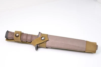 Cuchillo de caza de supervivencia vintage OKC 3S genuino + vaina Ontario Co EE. UU. Foto 1 de 4