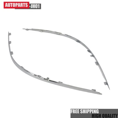 Passenger & Driver Front Trim Strip FOR 2007-2009 Mercedes-Benz E320 E350 E550 - Image 1 of 4