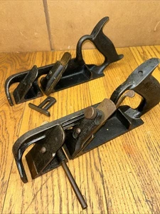 VINTAGE STANLEY NO. 78 DUPLEX RABBET PLANE, SWEETHEART CUTTER Lot - Picture 1 of 21