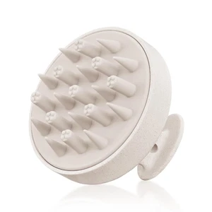 HEETA Spazzola Shampoo Massaggiatore Capelli Cuoio Capelluto Setole Silicone per Forfora Stress Re - Foto 1 di 8