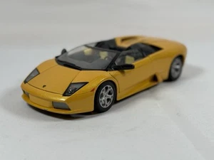 Modellino pressofuso Burago scala 1/18 Lamborghini Murcielago Roadster - Giallo - Foto 1 di 11
