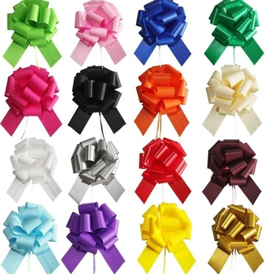 16 Pcs Pull Bows for Gift Wrapping,6 Inch 16pcs Mixed Color - Image 1 of 4