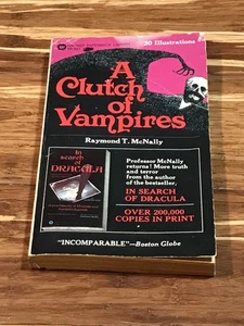 A Clutch Of Vampires-Raymond T. McNally - First Printing / 1st Edition Paperback - Bild 1 von 18