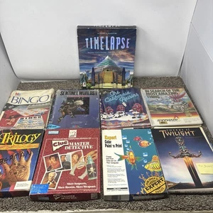 IBM PC Tandy 1000 Windows 95 Ms DOS Game Lot UNTESTED READ - Picture 1 of 24