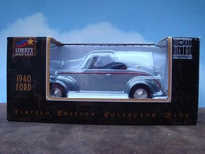 Liberty Classics 1940 Ford Die Cast Collectors Bank by Spec Cast #60003 - Picture 1 of 12