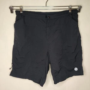 Novara Padded Cycling Shorts Mens XL Black Lined Quick Dry Zip Pockets - Picture 1 of 10