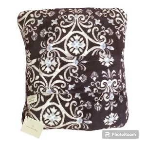 Vera Bradley Travel Blanket Steel Blue Medallion - Picture 1 of 4