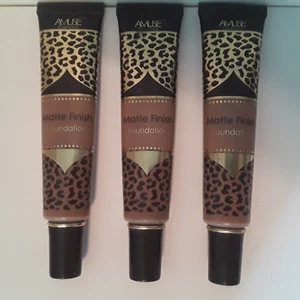 Amuse Matte Finish Foundation  3  ea. Shade # 9 - Picture 1 of 7