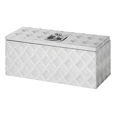 Werkzeugbox für Anhängerseite Transportkiste Aufbewahrungsbox Alubox 60x25x25cm - Bild 1 von 4