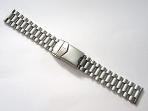 NEW 18MM STAINLESS MATTE BRACELET TAG HEUER F1 CA1211-1215 CHRONOGRAPH WATCH - Picture 1 of 6