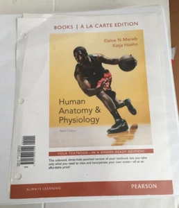 Human Anatomy & Physiology 10th Ed. Marieb & Hoehn A La Carte Loose Leaf 2016 - Bild 1 von 16