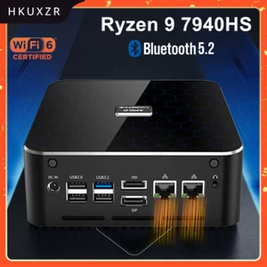 Morefine Mini Gaming PC M600 AMD Rzyen 9 7940HS 7 7840HS 2xDDR5 2xPCIe4.0 2x2.5G - Picture 1 of 19