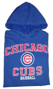 MLB Genuine Merchandise Adult's Chicago Cubs Long Sleeve Blue Hoodie Size L - Picture 1 of 4