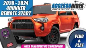 Fits: 2020 - 2024 TOYOTA 4RUNNER w/ TAKEOVER PUSH START REMOTE START PLUG & PLAY - Picture 1 of 1