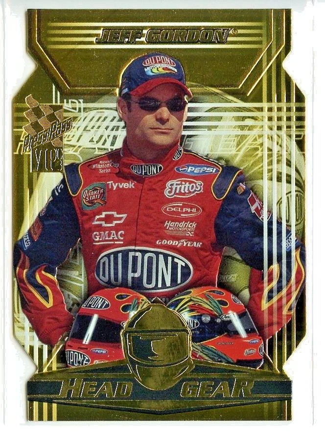 2003 VIP Head Gear Die Cut Jeff Gordon - Image 1 of 1