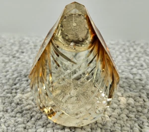 Rare Caithness Scotland Showtime PROOF Cut Glass Chandelier Paperweight 3 1/2" - Picture 1 of 5