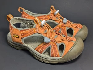 KEEN Venice H2 Hiking Sandals Women's Size 7 Orange Waterproof - Picture 1 of 23
