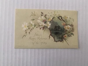 Vintage Travel Greeting Ephemera  2.75”x 4.25” Card Front & Back Unused London - Picture 1 of 5