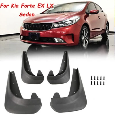 Front Rear Mud Flaps Mudflaps For KIA Mudguards Splash Guards US local stock - Image 1 of 4