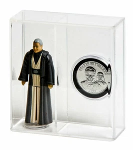 1 x GW Acrylic Display Case - Star Wars Action Figure and Coin Case (AFC-008) - Picture 1 of 8