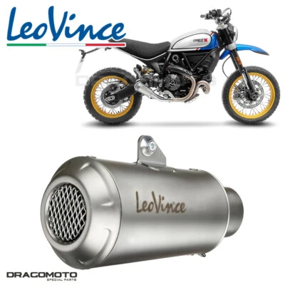 DUCATI SCRAMBLER 803 ABS Desert Sled Fasthouse 2021 Scarico Leovince LV-10 RC... - Изображение 1 из 4