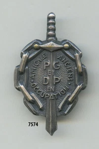 Insigne , Amicale des Anciens Prisonniers de Guerre  & DP. en Occupation - Imagen 1 de 1