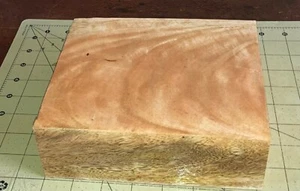 One Hawaiian Mango Block ~7 1/8"x 6 1/4" x 2 1/4" (#061)  - Picture 1 of 5