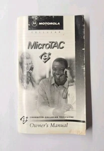 Accessoire téléphone portable Motorola Microtac manuel du propriétaire uniquement - Photo 1 sur 3