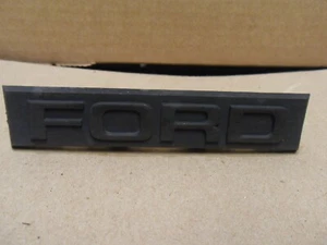 Ford OEM Fairmont Black Front Grille 4.5" Emblem Badge Logo Name D8BB-8C020-A - Picture 1 of 9