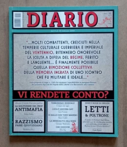 RIVISTA Quindicinale DIARIO N. 3 dal 6 al 19 Febbraio 2009 Razzismo Antimafia - Picture 1 of 10