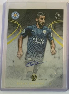 Riyad Mahrez Topps Leicester City auto - Picture 1 of 2