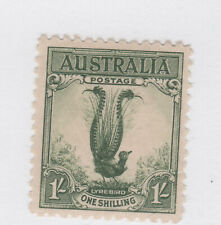 AUSTRALIA #141 1932 1/- LYRE BIRD VFNH