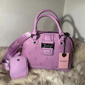 NWT Juicy Couture Y2Cute Dome Satchel - Violet Tulle - Picture 1 of 7