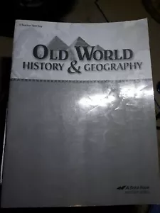 Abeka Homeschool 5th Grade Old World History and Geography Teacher Test Key - Picture 1 of 10