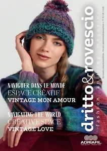 Adriafil Dritto & Rovescio donna modelli maglia libro D&R 77 autunno inverno - Foto 1 di 24