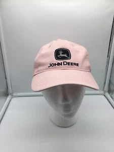 John Deere Pink Women Unisex Trucker Hat Cap Snapback Adjustable Cotton - Picture 1 of 12
