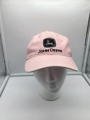 Gorra John Deere Rosa Mujer Unisex Camionero Gorra Snapback Algodón Ajustable Foto 1 de 4